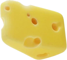 a 3d render of cheese